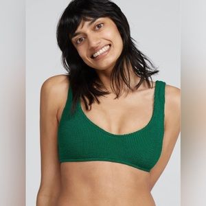 Youswim Eva Standard waist two-piece in Forest green